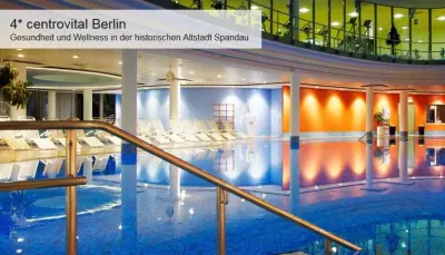 🏨 ÜN im Berlin Spandau 4* Centrovital Spa Wellness Hotel inkl. Frühstück ab 59€