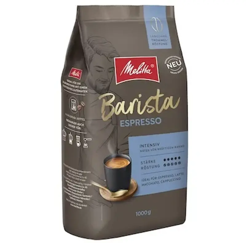Knaller! ☕️ 4x 1kg Melitta Barista Espresso (Stärke 5/5) ab 36,37€ (statt 64€)