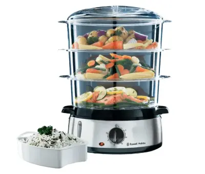 RUSSELL HOBBS COOK@HOME Dampfgarer für 29,99€ (statt 38€)